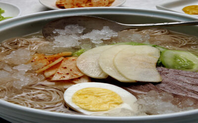 ¿Fideos con hielo? 냉면 o Naengmyeon