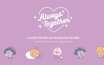 ¿Sabías que Kakao friends, hizo una colaboración con Twice?