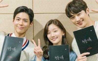 Park Bo Gum, Park So Dam, Byun Woo Seok en primera lectura para Record of Youth