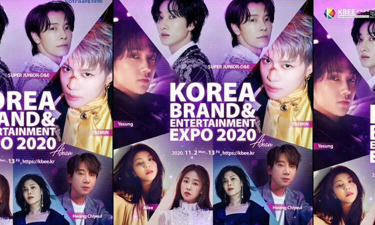 Korean Brand&Entertainment contara con las presentaciones de Super Junior D&E, Taemin, Yesung