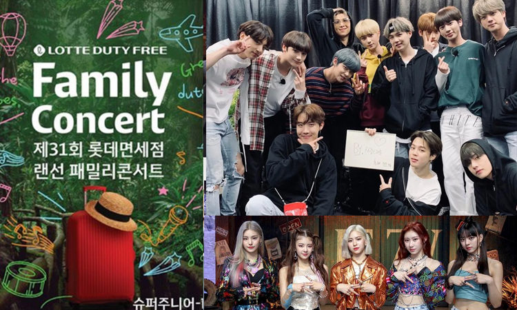 Horarios para LATAM y España para el concierto familiar de 31st Lotte Duty Free