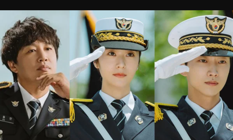 Liberan imágenes teaser de Krystal y Jinyoung de B1A4 en el Kdrama 'Police University'