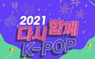 Póster del concierto de k-pop Together Again