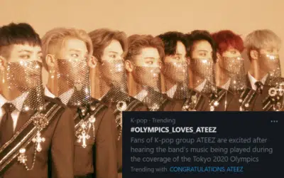 Ateez en los juegos olimpicos