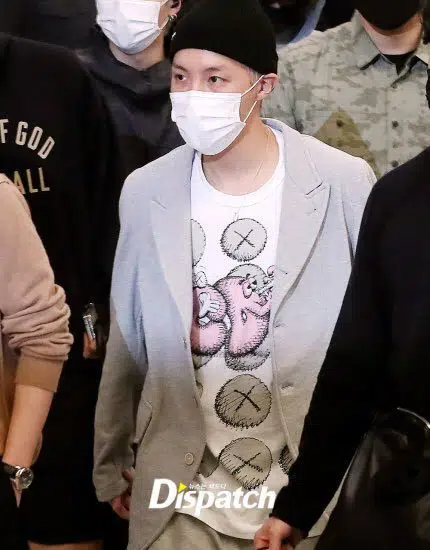 J-Hope Moda aeropuerto