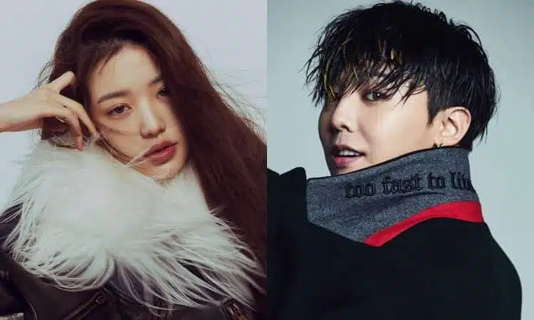 Wonyoung de IVE y GDragon de Big Bang