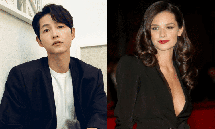 Reportan que la nueva novia de Song Joong Ki podría ser la actriz Katy Louise Saunders