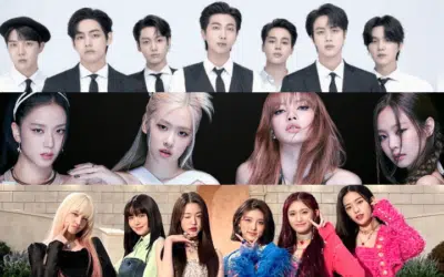 BTS, BLACKPINK y IVE