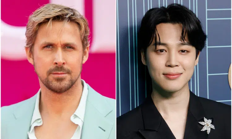 Ryan Gosling y jimin de BTS