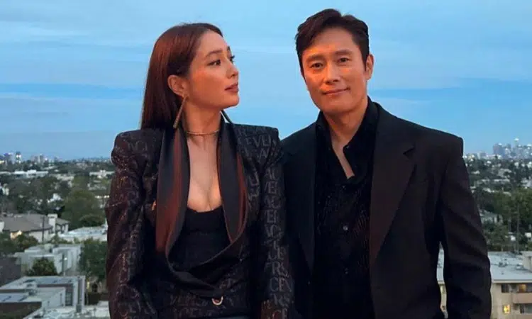 Lee Min Jung y Lee Byung Hun